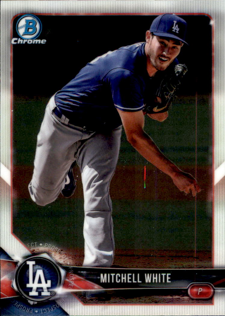 2018 Bowman Chrome Draft #BDC97 Mitchell White