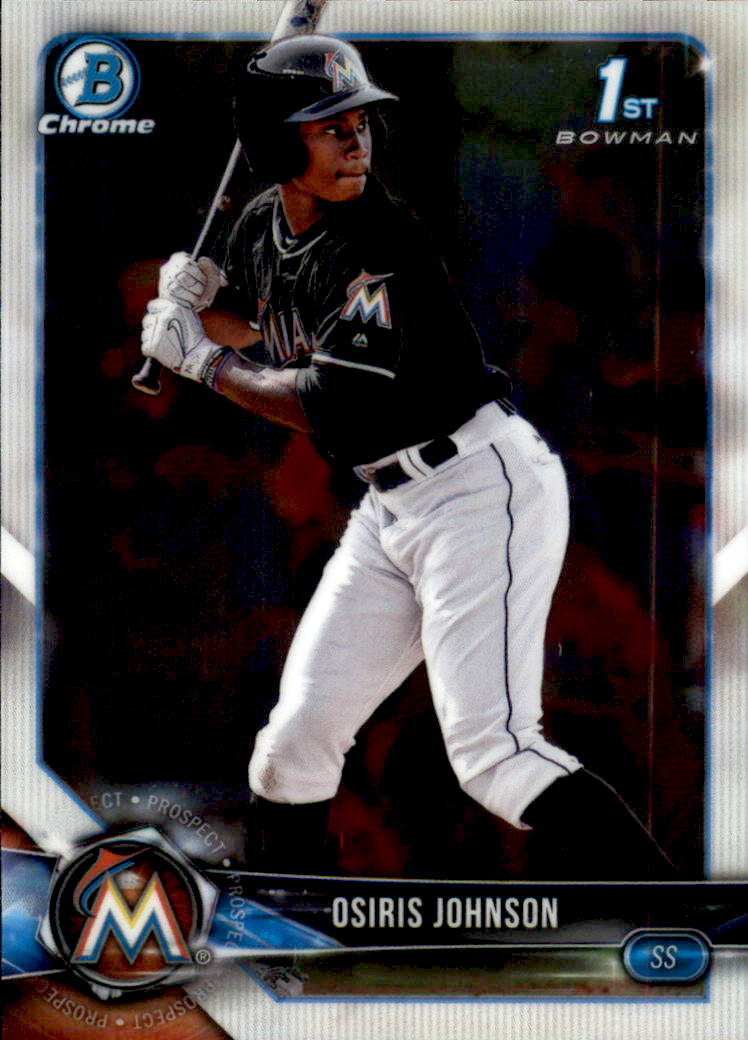 2018 Bowman Chrome Draft #BDC103 Osiris Johnson