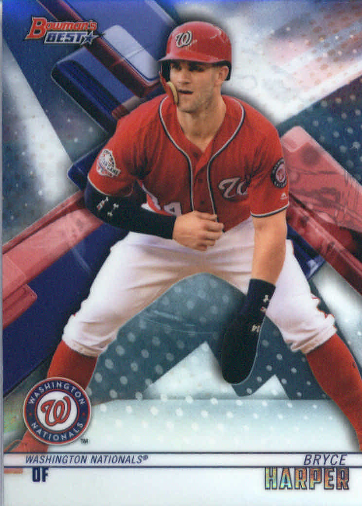 2018 Bowman's Best #5 Bryce Harper