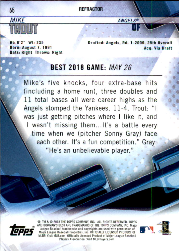 B2284- 2018 Bowman's Best BB Card #s 1-70 +Inserts -You Pick- 15+ FREE US SHIP - Picture 80 of 123