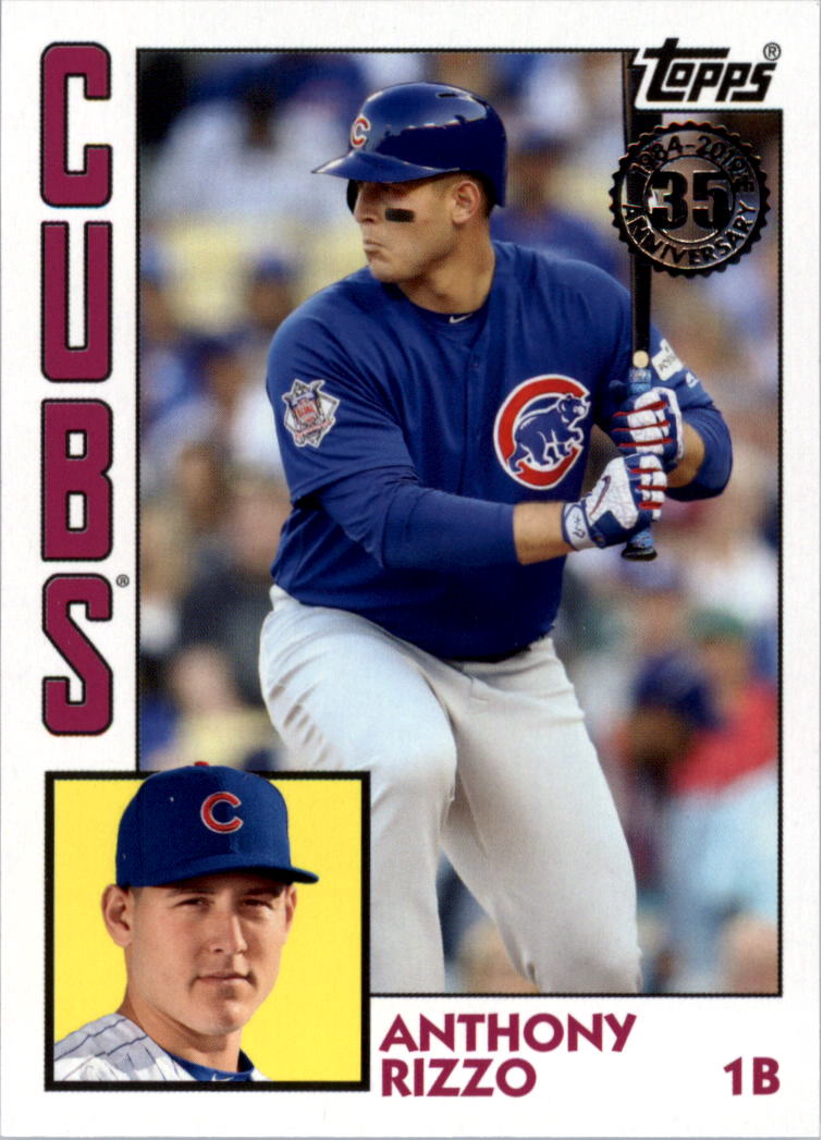 2019 Topps '84 Topps #T8439 Anthony Rizzo