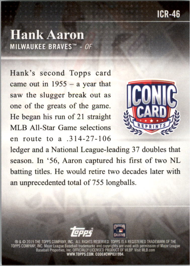 2019 Topps Baseball Card Pick (Inserts)