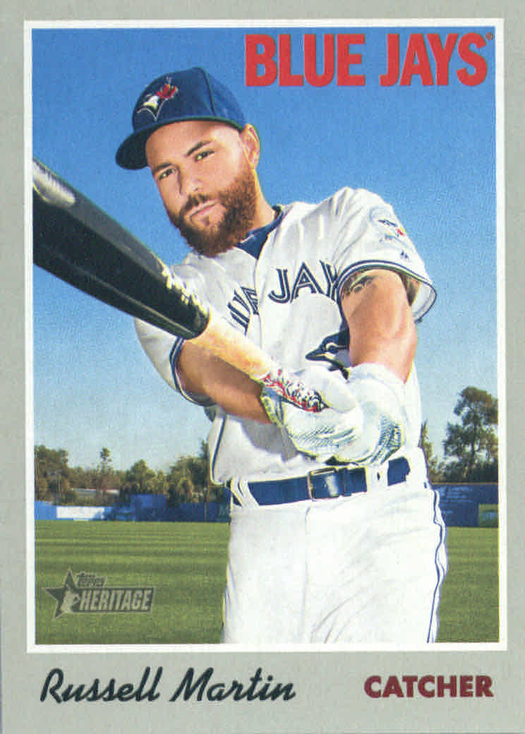 2019 Topps Heritage #19 Russell Martin