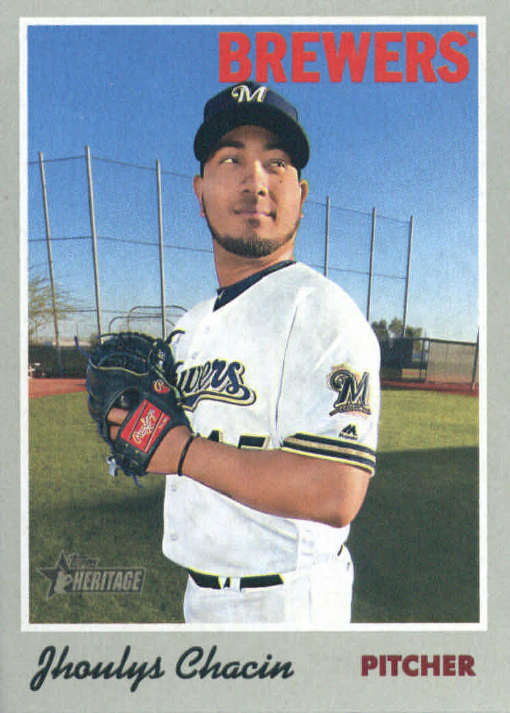 2019 Topps Heritage #31 Jhoulys Chacin
