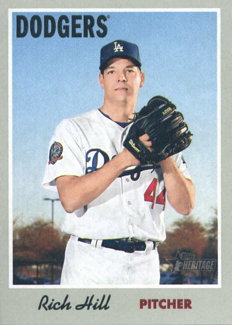 2019 Topps Heritage #97 Rich Hill