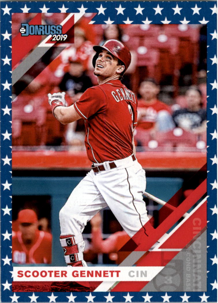 2019 Donruss Independence Day #137 Scooter Gennett