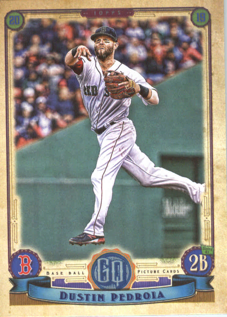 2019 Topps Gypsy Queen #75 Dustin Pedroia
