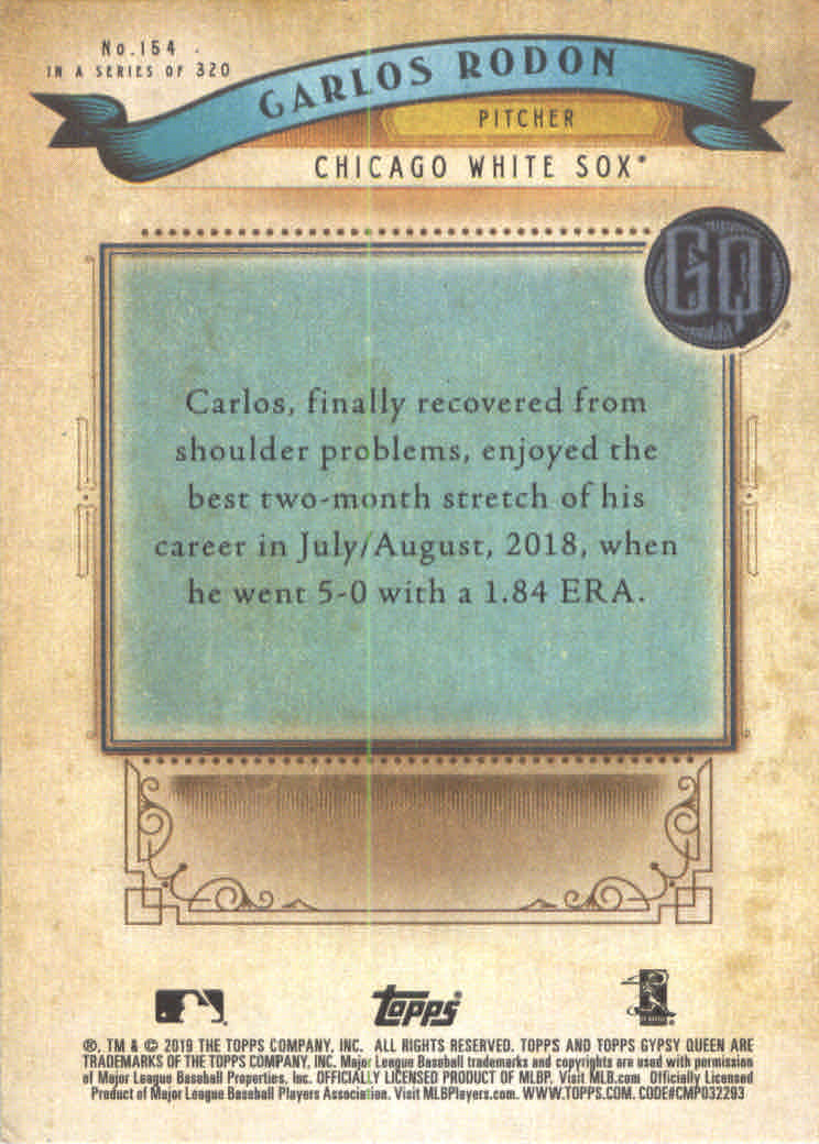 2019 Topps Gypsy Queen Baseball Card Pick 101-318