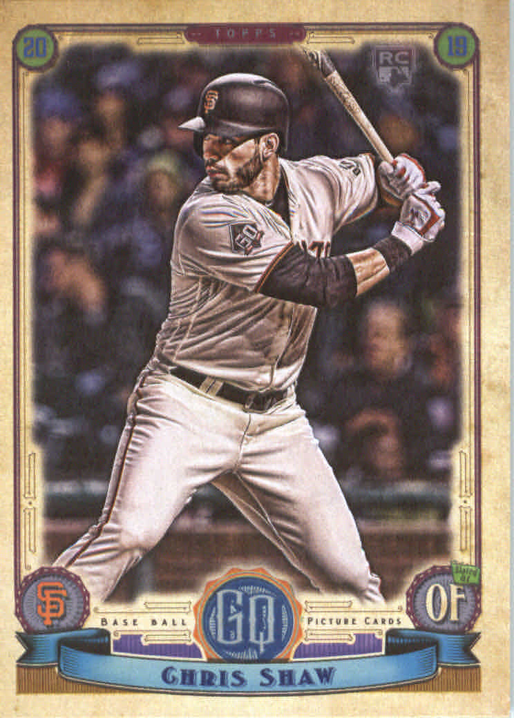 2019 Topps Gypsy Queen #248 Chris Shaw RC
