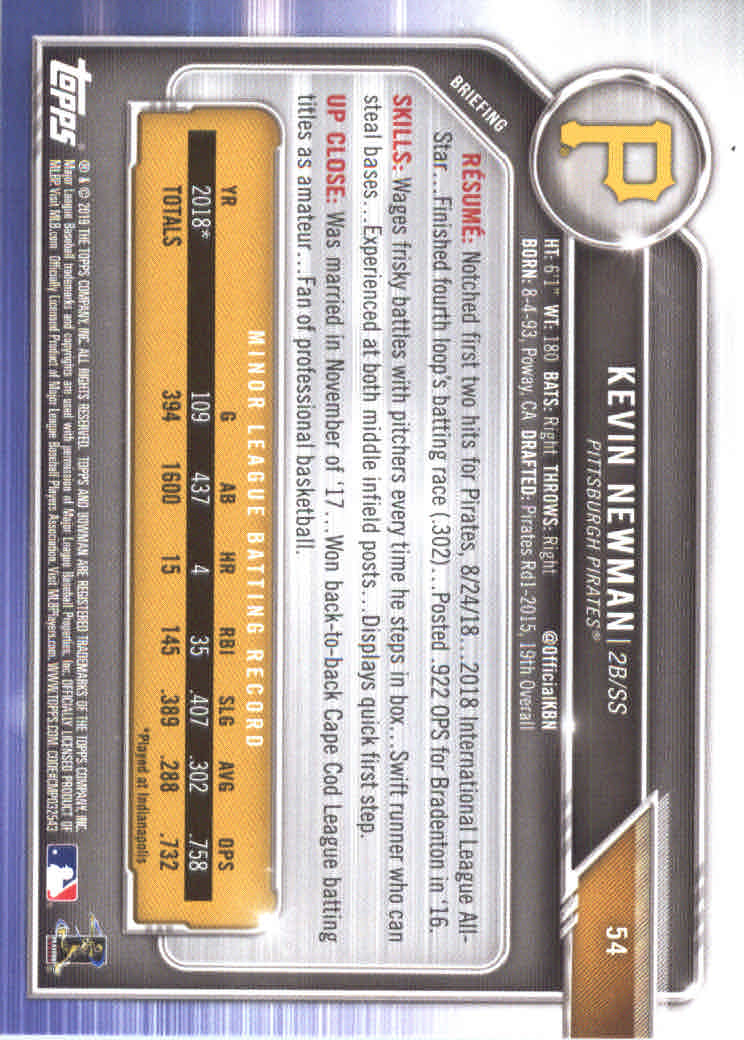 B0657- 2019 Bowman Baseball Card #s 1-100 +Inserts -You Pick- 15+ FREE US SHIP - Picture 105 of 339