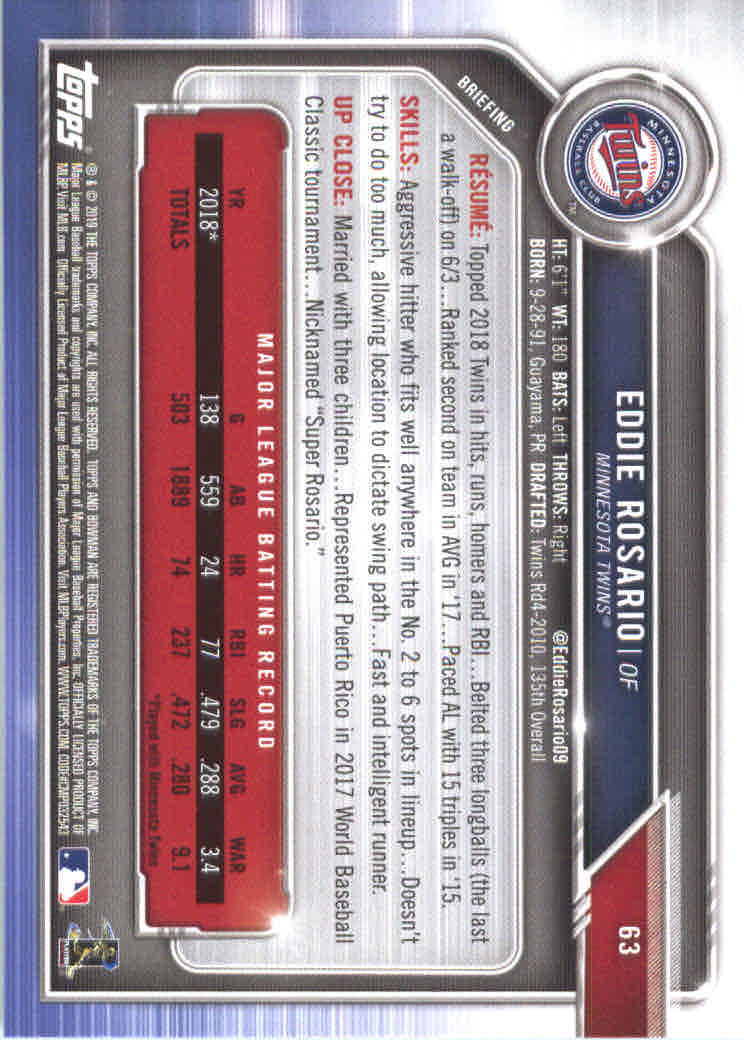 B0657- 2019 Bowman Baseball Card #s 1-100 +Inserts -You Pick- 15+ FREE US SHIP - Picture 123 of 339