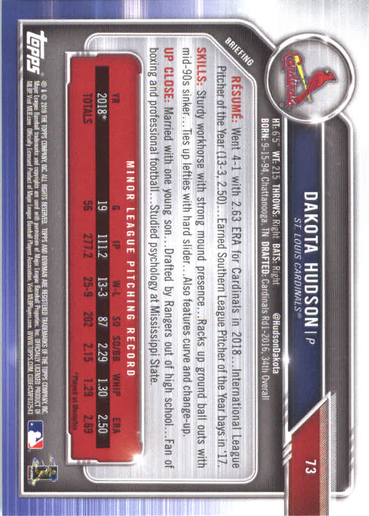 B0657- 2019 Bowman Baseball Card #s 1-100 +Inserts -You Pick- 15+ FREE US SHIP - Picture 143 of 339