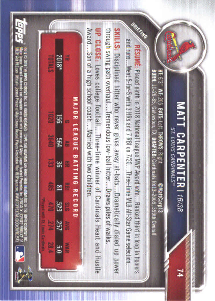 B0657- 2019 Bowman Baseball Card #s 1-100 +Inserts -You Pick- 15+ FREE US SHIP - Picture 145 of 339