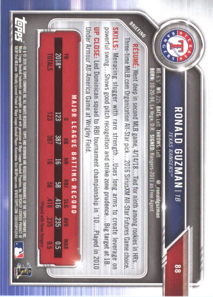 B0657- 2019 Bowman Baseball Card #s 1-100 +Inserts -You Pick- 15+ FREE US SHIP - Picture 173 of 339