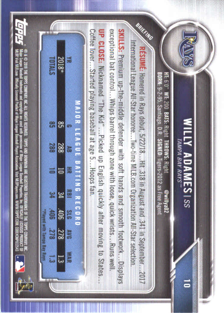 B0657- 2019 Bowman Baseball Card #s 1-100 +Inserts -You Pick- 15+ FREE US SHIP - Picture 17 of 339