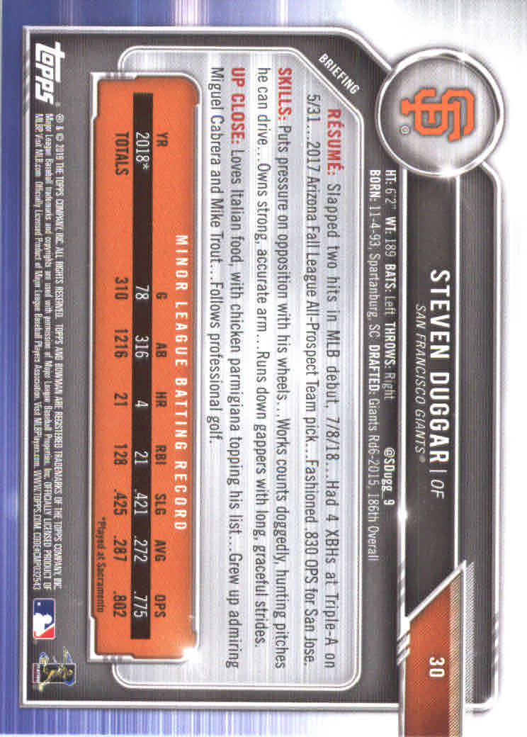 B0657- 2019 Bowman Baseball Card #s 1-100 +Inserts -You Pick- 15+ FREE US SHIP - Picture 57 of 339