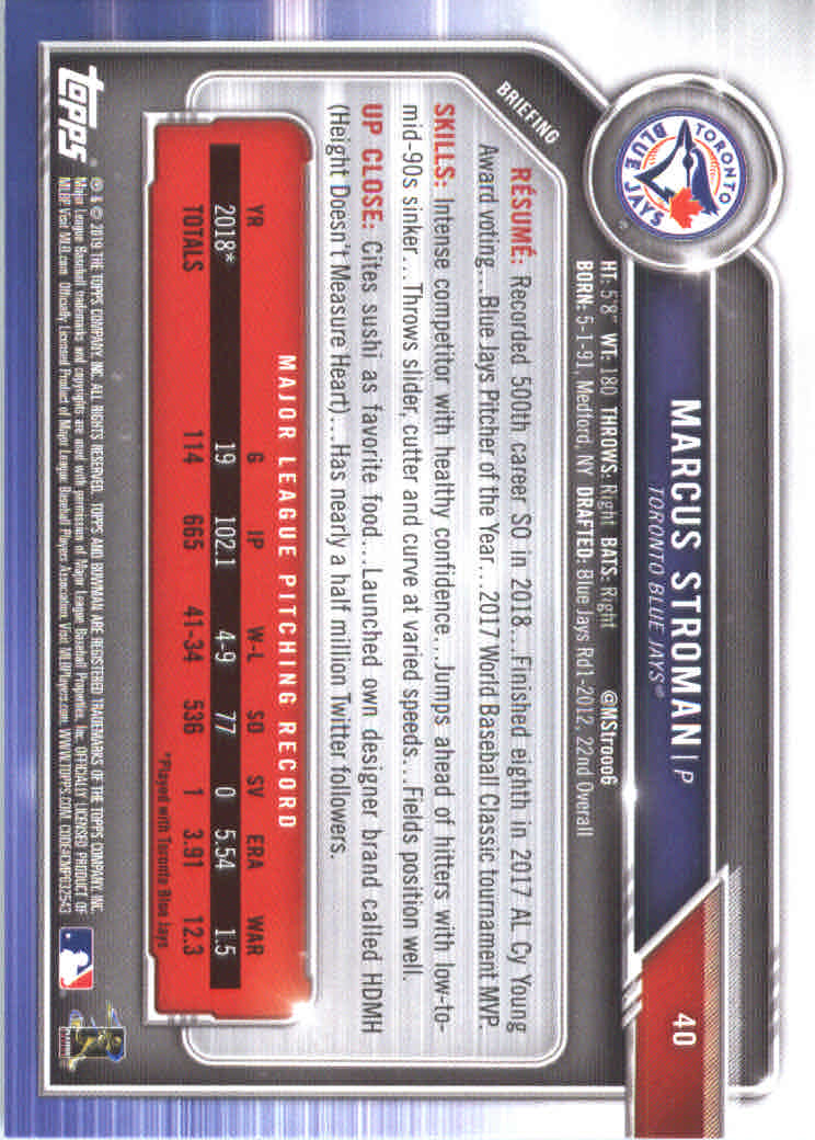 B0657- 2019 Bowman Baseball Card #s 1-100 +Inserts -You Pick- 15+ FREE US SHIP - Picture 77 of 339