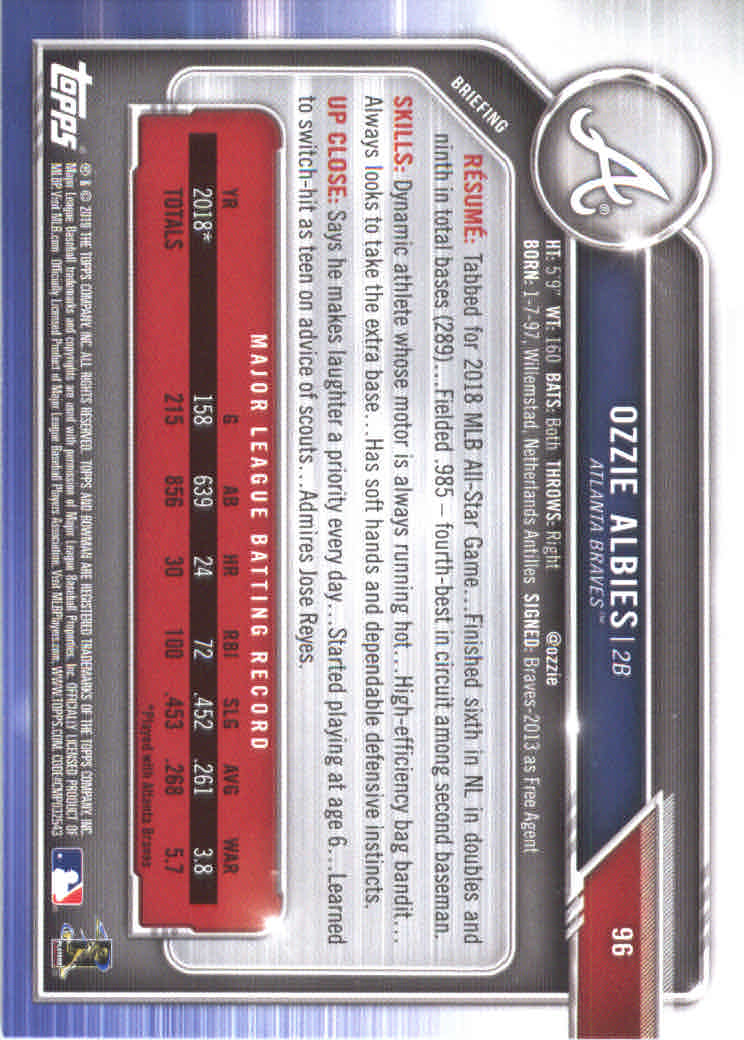 B0657- 2019 Bowman Baseball Card #s 1-100 +Inserts -You Pick- 15+ FREE US SHIP - Picture 189 of 339