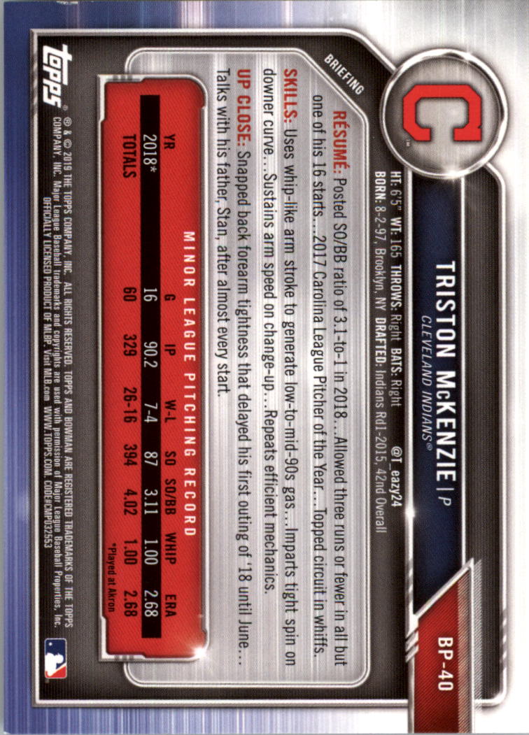 B0657- 2019 Bowman Baseball Card #s 1-100 +Inserts -You Pick- 15+ FREE US SHIP - Picture 239 of 339