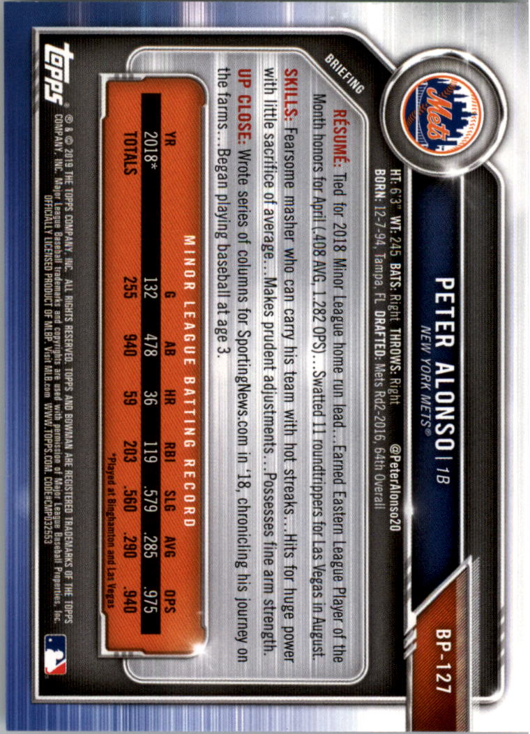 B0657- 2019 Bowman Baseball Card #s 1-100 +Inserts -You Pick- 15+ FREE US SHIP - Picture 313 of 339