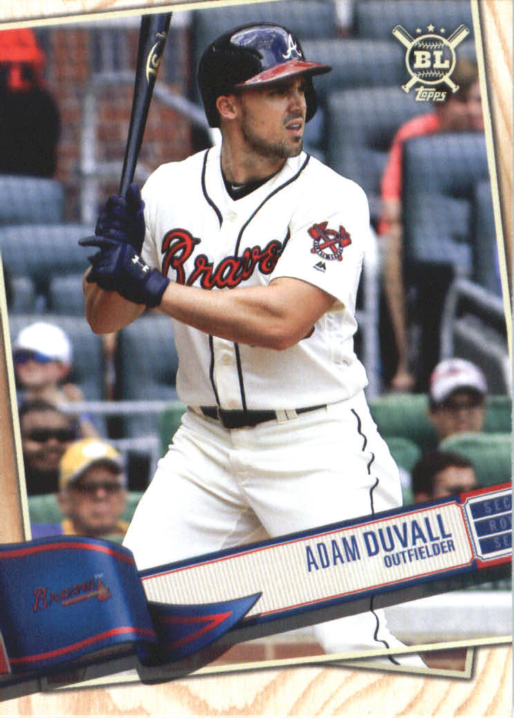 2022 Topps Heritage #93 Adam Duvall NM-MT Atlanta Braves Baseball