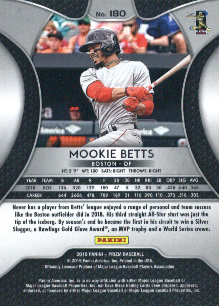 Mookie Betts cards (2015-2023) Red Sox Dodgers - You Choose - Picture 85 of 201
