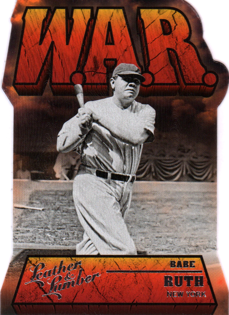 2019 Panini Leather and Lumber W.A.R. Daddys #8 Babe Ruth