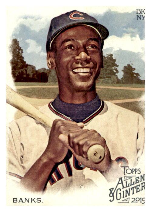 2019 Topps Allen and Ginter #20 Ernie Banks