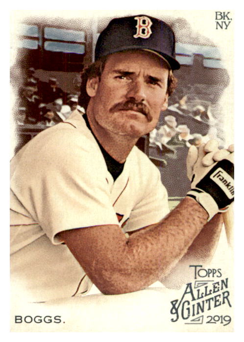 Wade Boggs cards (1989-2024) Red Sox Yankees Rays - You Choose