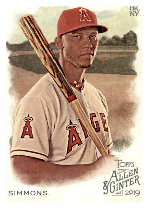 2019 Topps Allen and Ginter #217 Andrelton Simmons