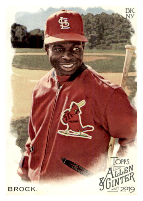 Lou Brock cards (1992-2024) Cardinals Cubs - You Choose