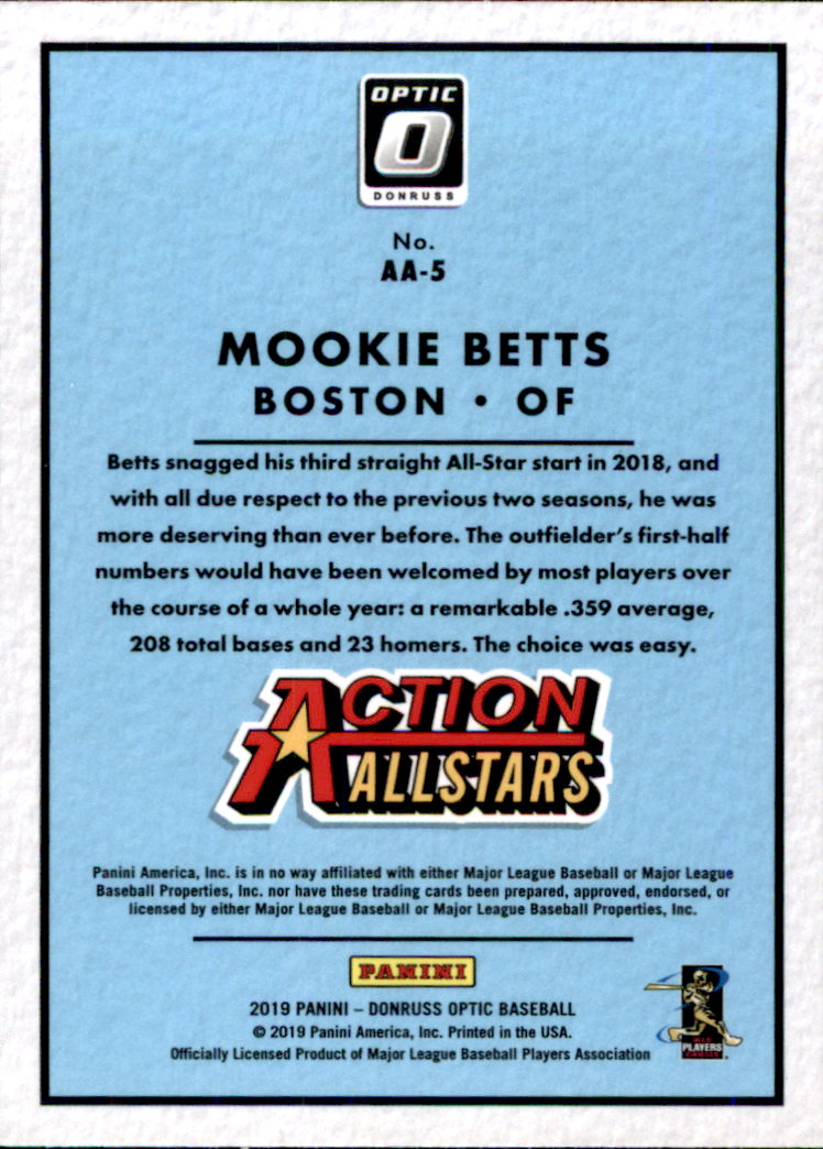 B2590- 2019 Donruss Optic BB Assorted Insert Cards -You Pick- 15+ FREE US SHIP - Picture 3 of 60