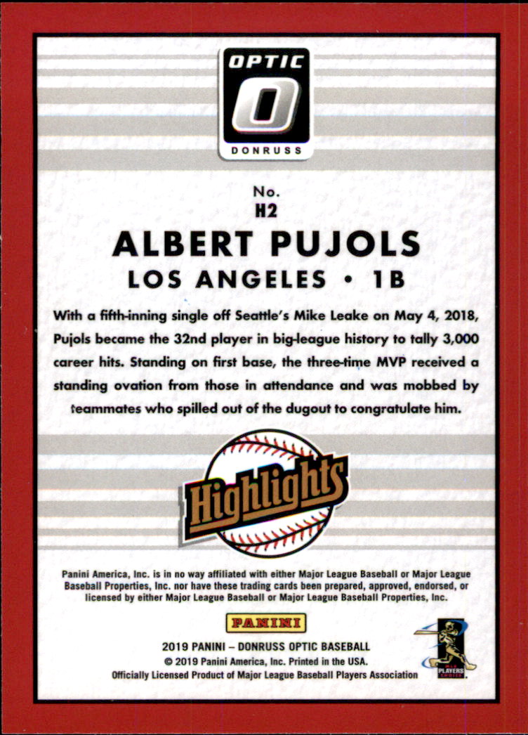 B2590- 2019 Donruss Optic BB Assorted Insert Cards -You Pick- 15+ FREE US SHIP - Picture 17 of 60