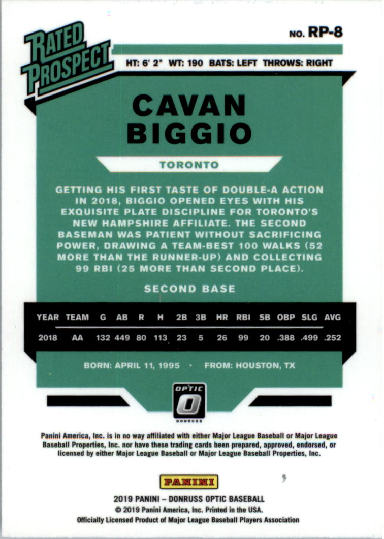 B2590- 2019 Donruss Optic BB Assorted Insert Cards -You Pick- 15+ FREE US SHIP - Picture 50 of 60