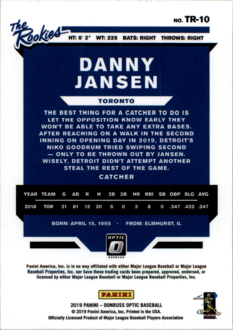 B2590- 2019 Donruss Optic BB Assorted Insert Cards -You Pick- 15+ FREE US SHIP - Picture 58 of 60