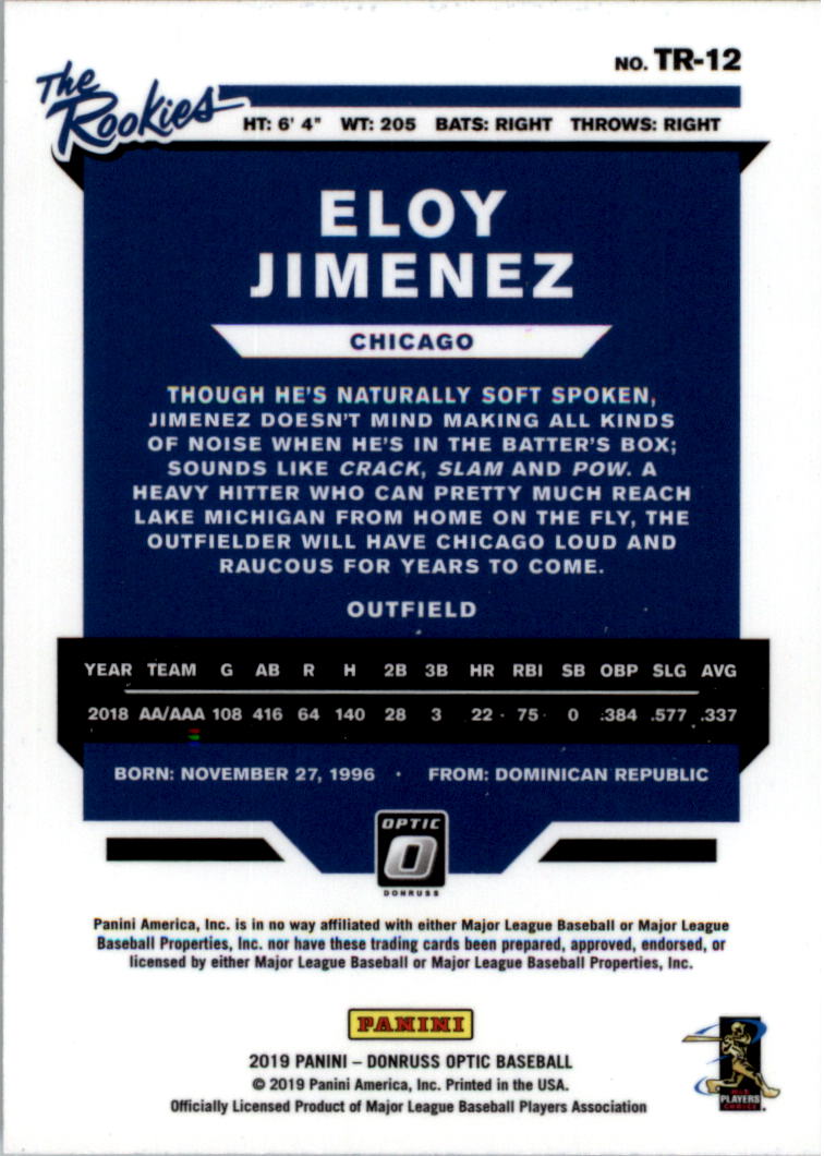 B2590- 2019 Donruss Optic BB Assorted Insert Cards -You Pick- 15+ FREE US SHIP - Picture 60 of 60