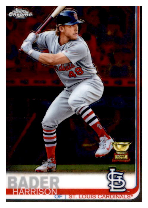  2018 Topps #21 Harrison Bader RC Rookie St. Louis