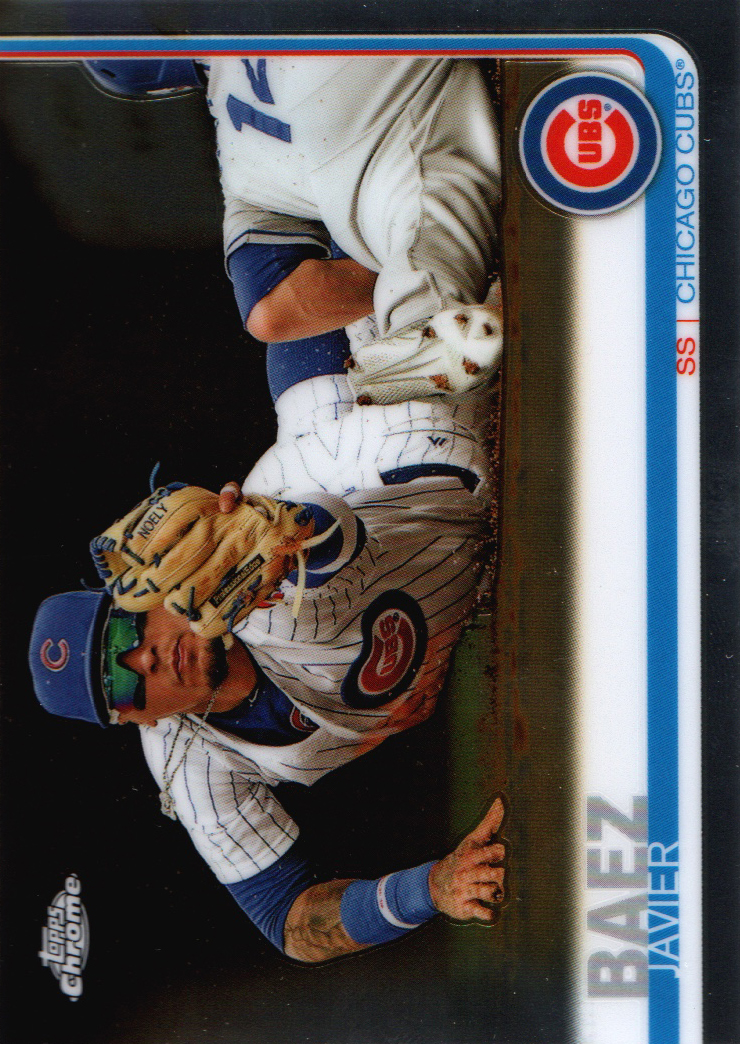 Javier Baez Chicago Cubs 2015 Bowman # 150 Rookie Card