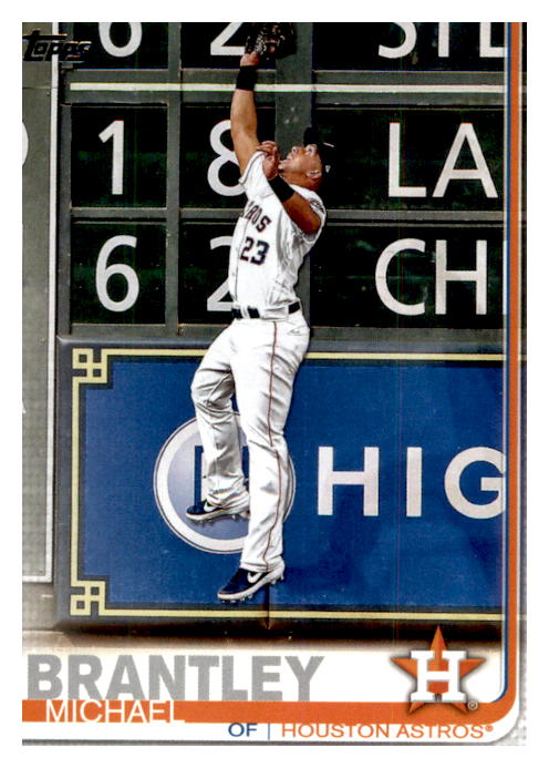 2021 Topps #434 Michael Brantley NM-MT Houston Astros Baseball