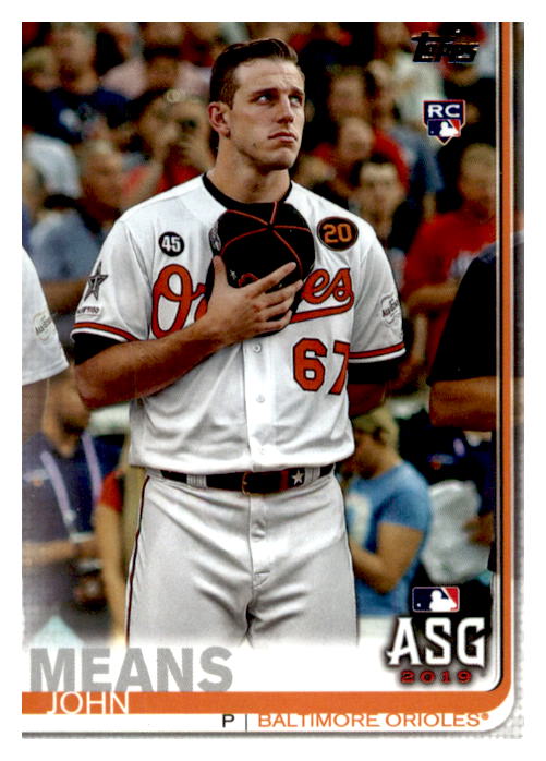 2019 Topps Update #US223 John Means AS