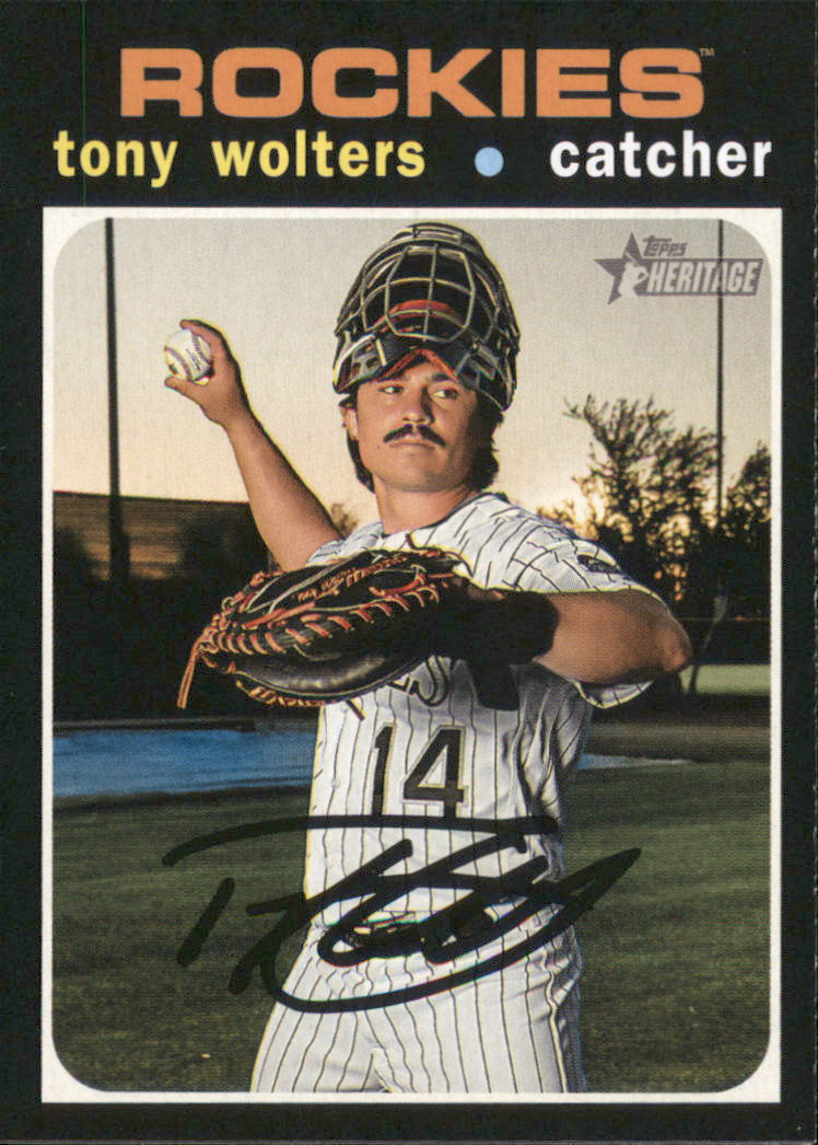 2020 Topps Heritage #12 Tony Wolters