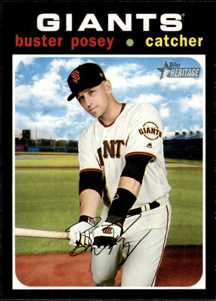 2020 Topps Heritage #133 Buster Posey