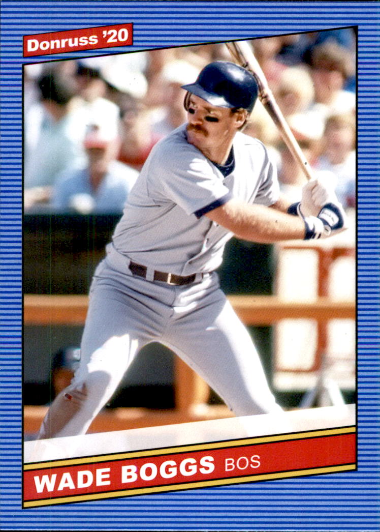 Wade Boggs cards (1989-2024) Red Sox Yankees Rays - You Choose