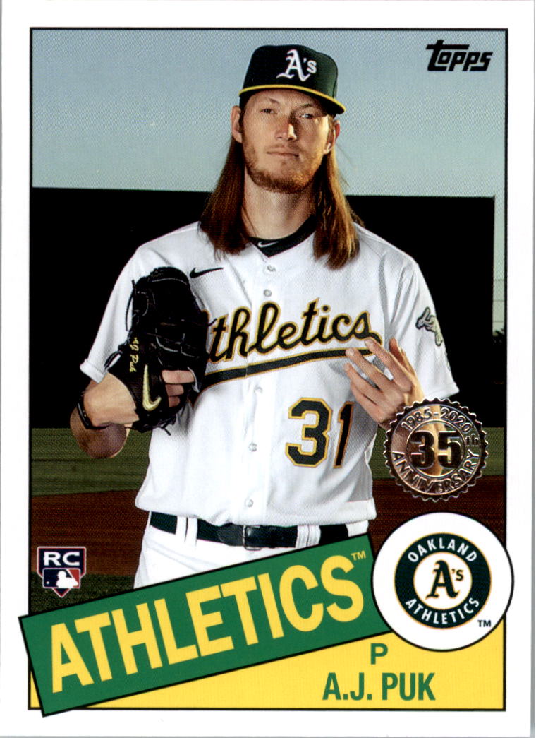 2020 Topps Update '85 Topps #85TB32 A.J. Puk - NM-MT