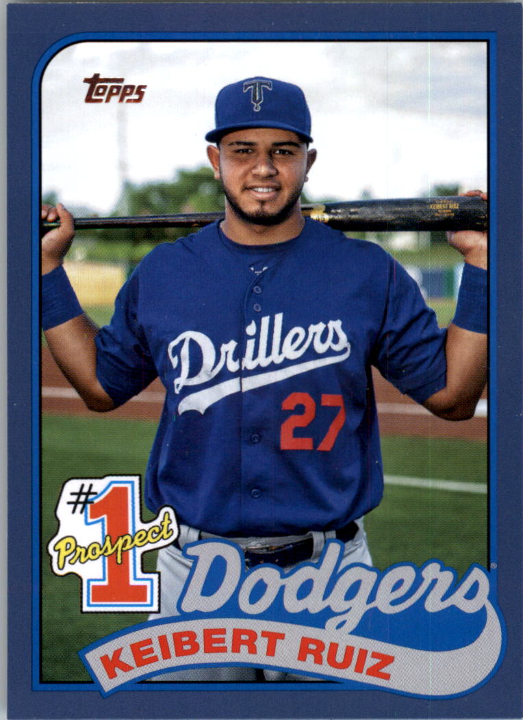 2020 Topps Update Prospects Blue #P21 Keibert Ruiz