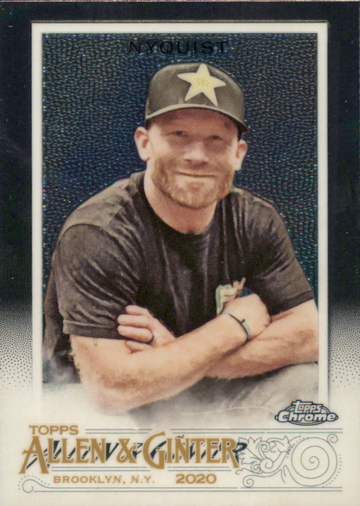 2020 Topps Allen and Ginter Chrome #254 Ryan Nyquist