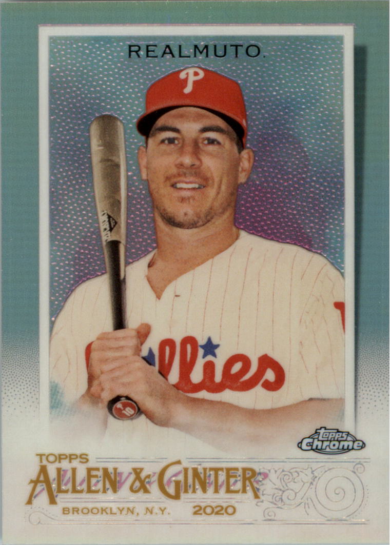 2020 Topps Allen and Ginter Chrome Refractors #260 J.T. Realmuto