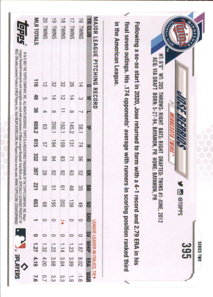 A7598- 2021 Topps Baseball Cards 251-500 +Rookies -You Pick- 15+ FREE US SHIP - Picture 267 of 449