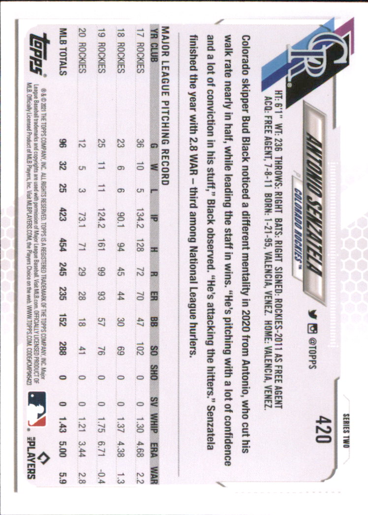 A7598- 2021 Topps Baseball Cards 251-500 +Rookies -You Pick- 15+ FREE US SHIP - Picture 313 of 449