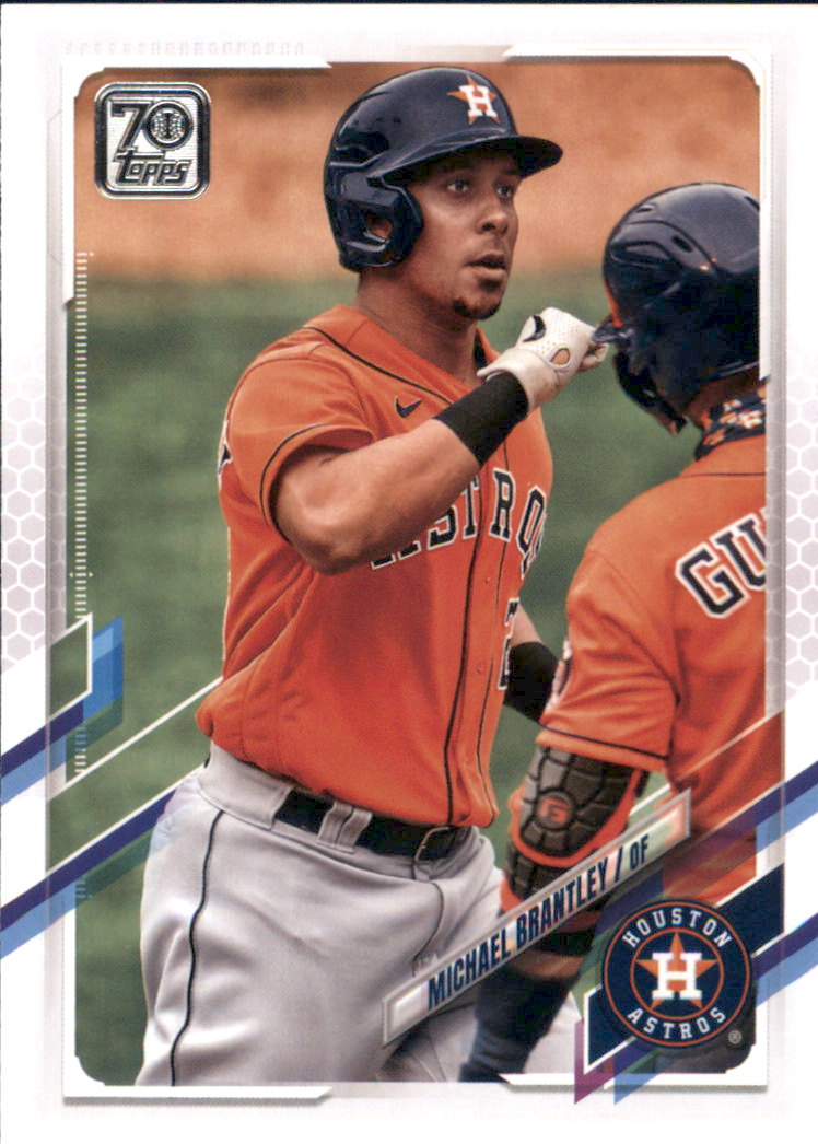 2021 Topps #384 Andre Scrubb Houston Astros Baseball Rookie Card